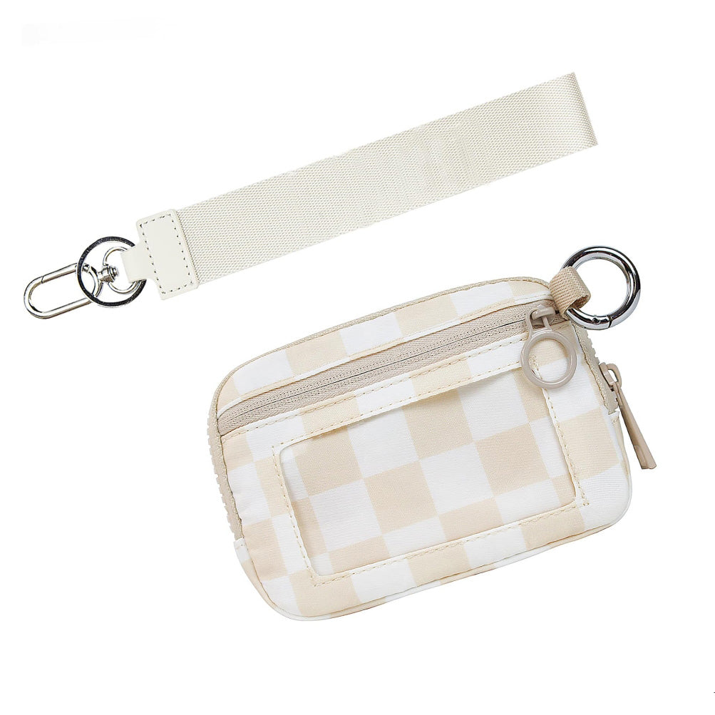 Dakota Wristlet ID Wallet Pouch | Water-Resistant Nylon Organizer