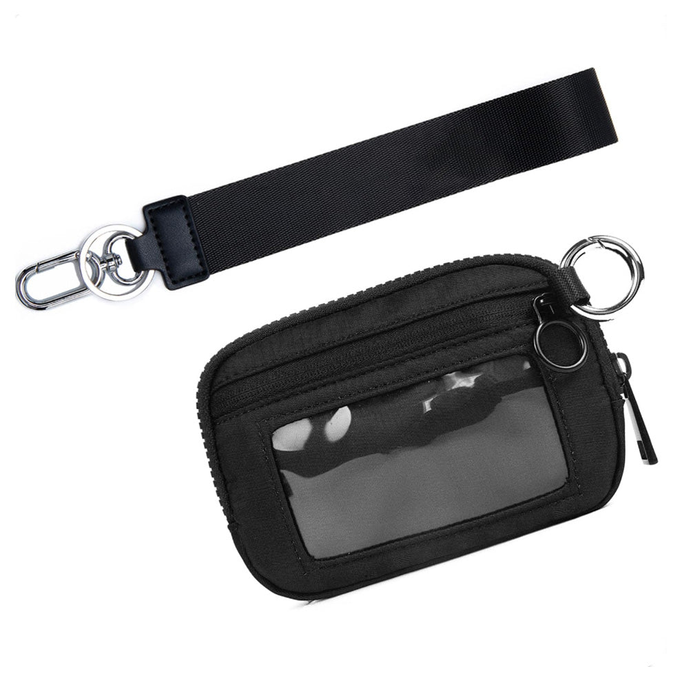 Dakota Wristlet ID Wallet Pouch | Water-Resistant Nylon Organizer