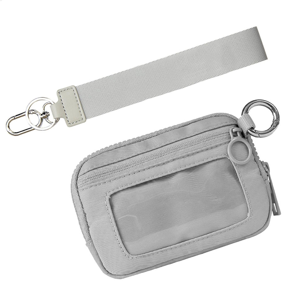 Dakota Wristlet ID Wallet Pouch | Water-Resistant Nylon Organizer