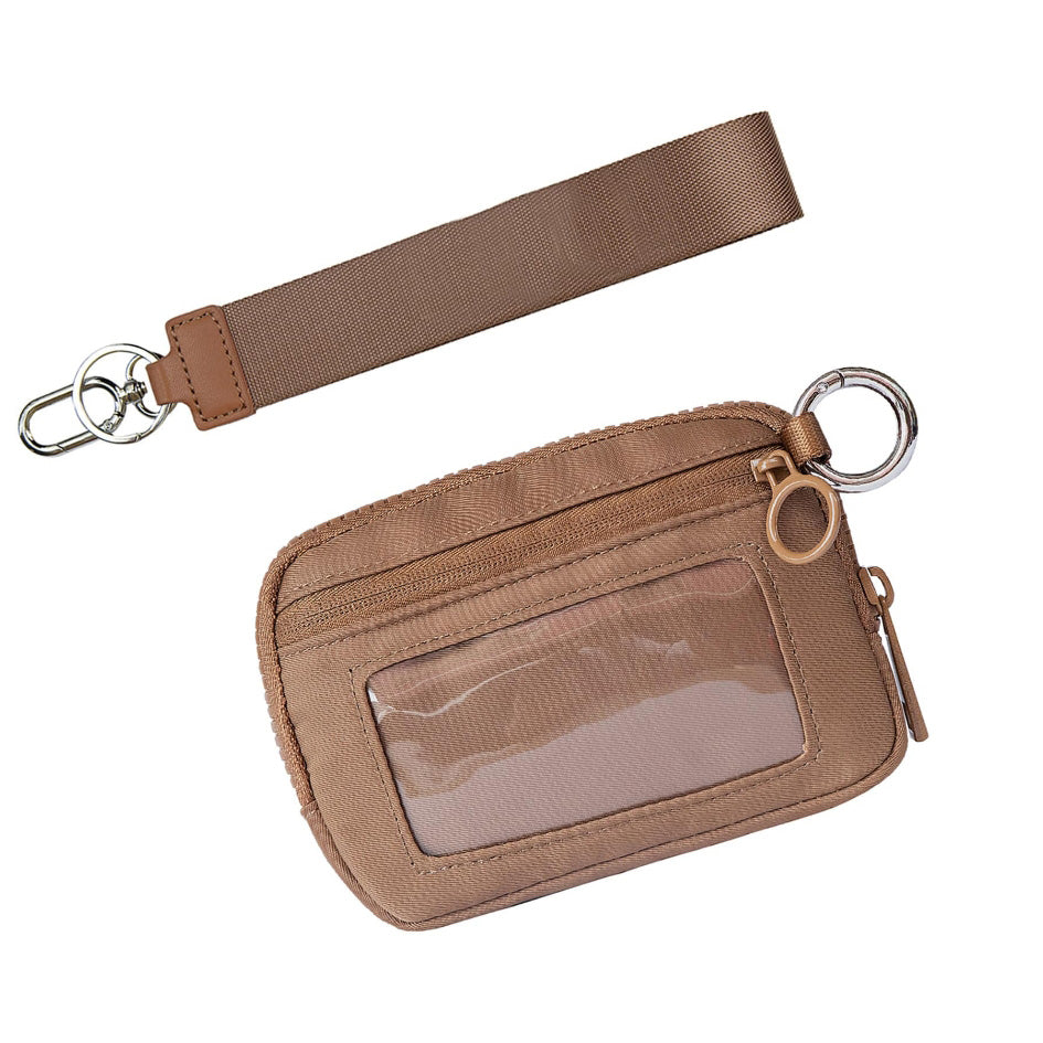 Dakota Wristlet ID Wallet Pouch | Water-Resistant Nylon Organizer