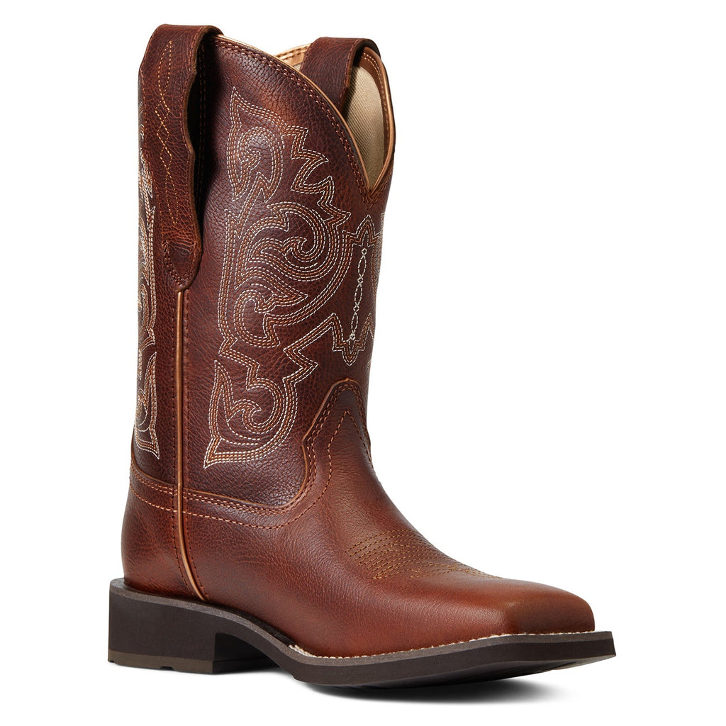 Ariat Women's Delilah StretchFit Western Boot | Wide Calf & Easy On | Honey Grit Co