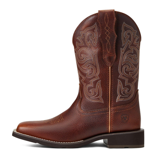 Ariat Women's Delilah StretchFit Western Boot | Wide Calf & Easy On | Honey Grit Co