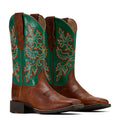 Ariat Women's Round Up Wide Square Toe StretchFit Western Boot | ATS® & Wide Fit | Honey Grit Co