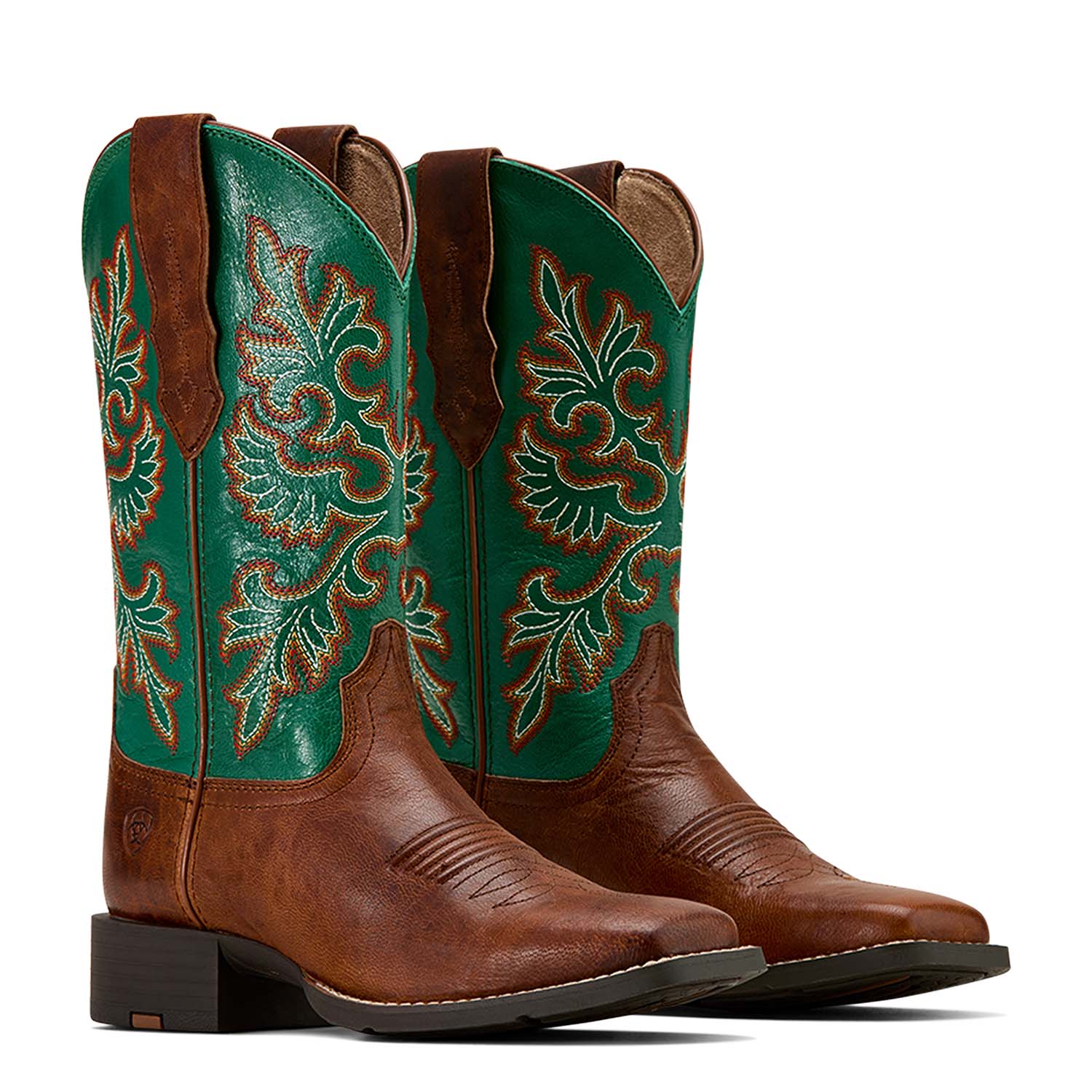 Ariat Women's Round Up Wide Square Toe StretchFit Western Boot | ATS® & Wide Fit | Honey Grit Co