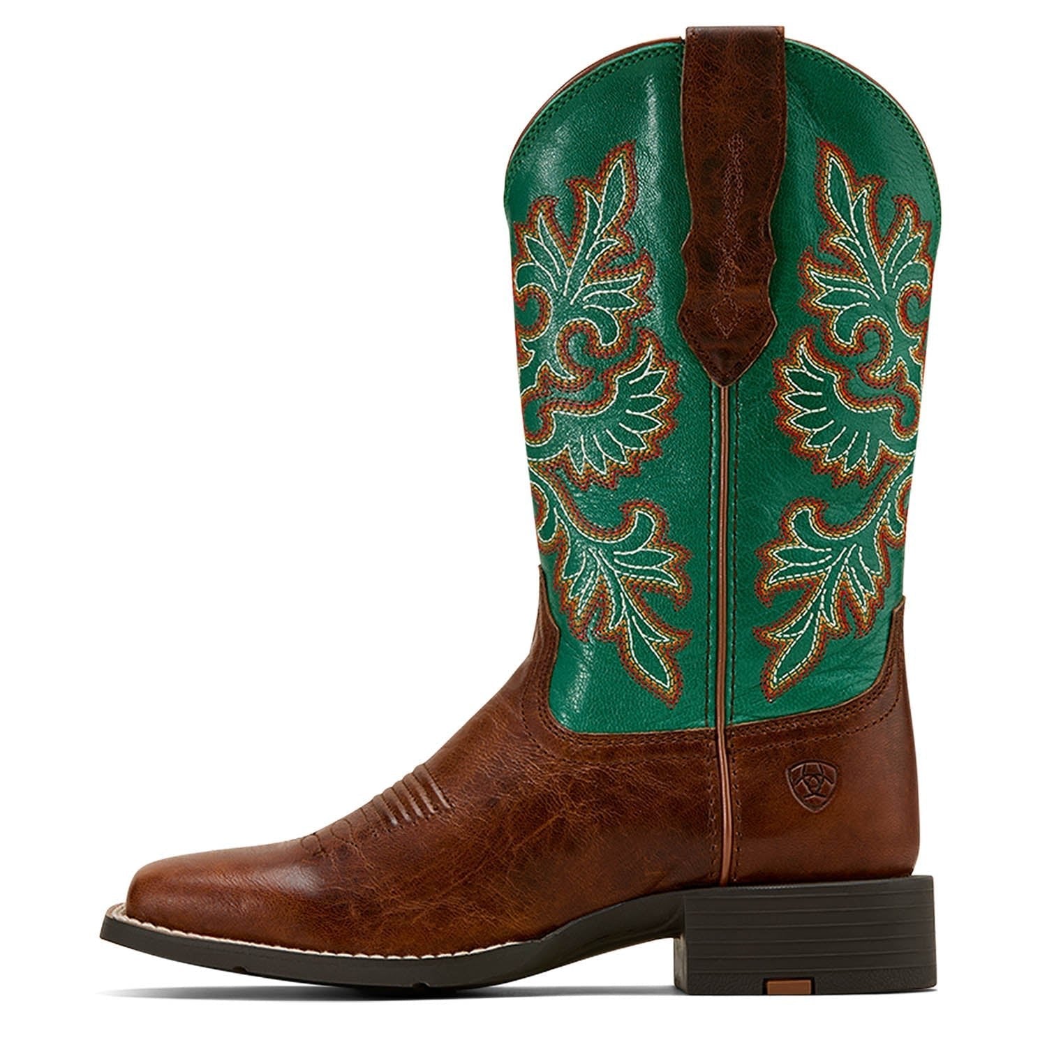 Ariat Women's Round Up Wide Square Toe StretchFit Western Boot | ATS® & Wide Fit | Honey Grit Co